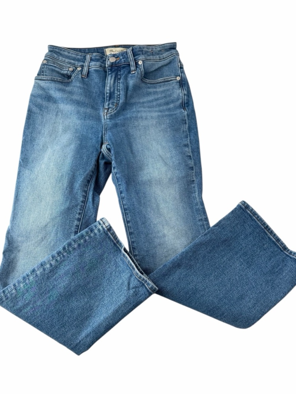 Madewell Women's Curvy Kick Out Flare-Leg Mid Rise Retro Y2K Jeans Size 27